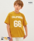 キッズ 110-140 Tシャツ ナンバリング プリント 半袖 カットソー ロゴ クルーネック プチプラ キッズオリジナル 子供服 メール便可 coca コカ