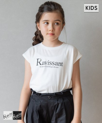 キッズ 120-150 ロゴTシャツ カットソー パール 英字 プルオーバー ノースリーブ 女の子 親子お揃い 子供服 メール便可 coca コカ