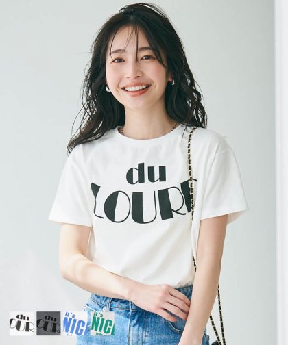 Tシャツ レディース コットン プリント ロゴ 半袖 カットソー ロゴTシャツ クルーネック カジュアルロゴ 英字 メール便可 24ss coca コカ